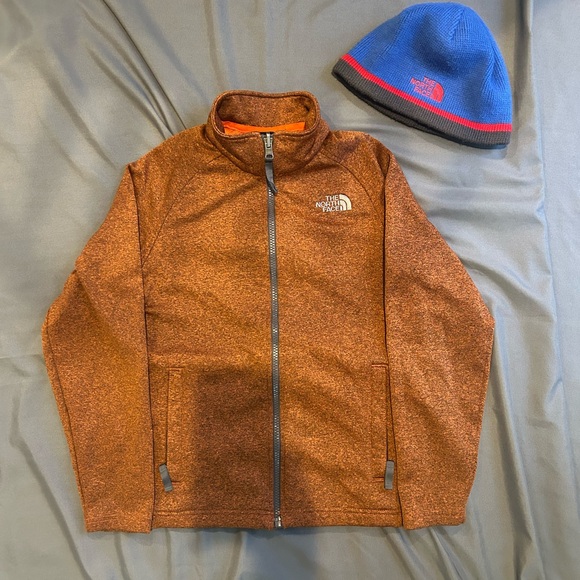 The North Face Bundle Canyonlands Zip-up & Beenie (GREAT CONDITION) - Picture 1 of 11